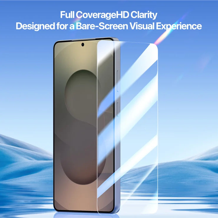 DUX DUCIS Til Samsung Galaxy S26+ Skærmbeskytter Roga Series 2.5D Højaluminium Glasfilm med Easy Installation Kit - Klar