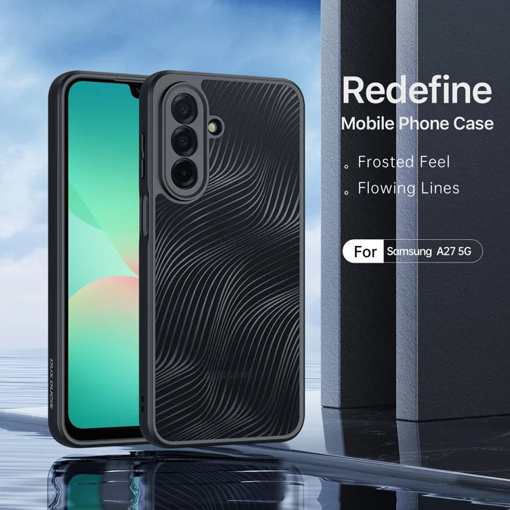 Dux Ducis til Samsung Galaxy A27 etui Aimo Series TPU+PC Mat Stødsikkert Telefoncover (REACH certificering) - Sort