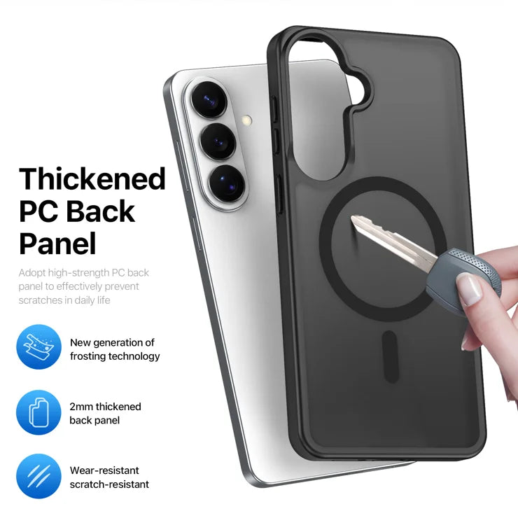 DUX DUCIS Til Samsung Galaxy S26 Magnetic Case Yind Series PC+TPU telefoncover - Sort