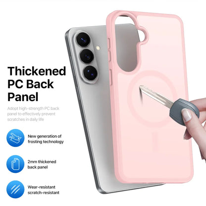 DUX DUCIS Til Samsung Galaxy S26+ Magnetisk Cover Yind Series PC+TPU Telefoncover - Lys Pink