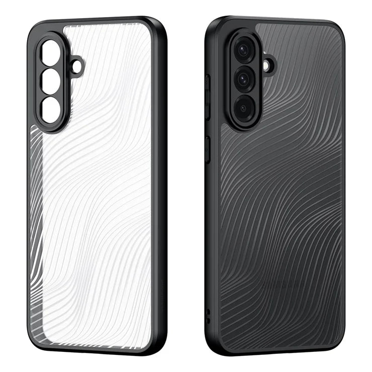 DUX DUCIS Til Samsung Galaxy A56 5G / A36 5G Etui Aimo Series TPU+PC Mat Stødsikkert Telefoncover (REACH Certificering) - Sort