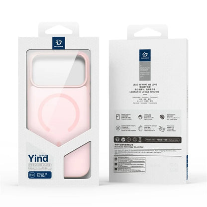DUX DUCIS Yind Series Til iPhone 17 Pro Etui TPU + PC Mat Telefoncover Kompatibel med MagSafe - Lysepink