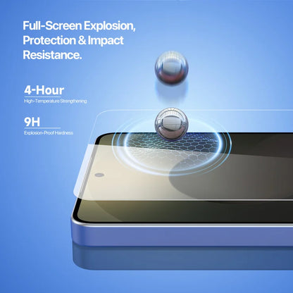 DUX DUCIS Til Samsung Galaxy S26+ Skærmbeskytter Roga Series 2.5D Højaluminium Glasfilm med Easy Installation Kit - Klar
