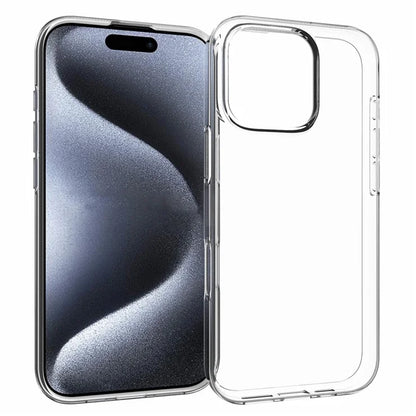 iPhone 16 Pro Cover Vandmærkefri Anti-ridse Klart TPU Telefoncover