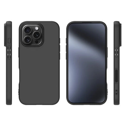 Til iPhone 16 Pro Max cover mat, ridsefast blødt TPU slankt telefoncover
