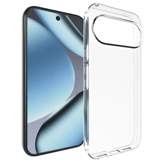 For Google Pixel 11 Pro Case Watermark Resistant TPU Phone Back Cover - Transparent