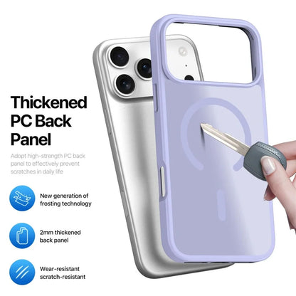 DUX DUCIS Yind Series til iPhone 17 Pro TPU + PC mat telefoncover kompatibel med MagSafe - Lyslilla