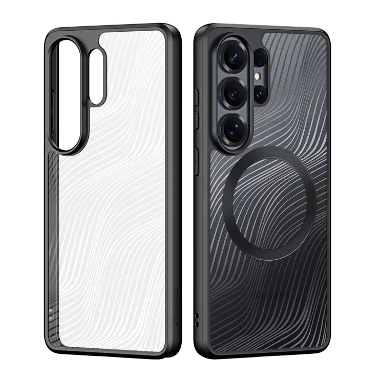 DUX DUCIS Til Samsung Galaxy S26 Ultra Magnetisk Cover Aimo Serie PC+TPU Slankt Cover (REACH Certificering) - Sort