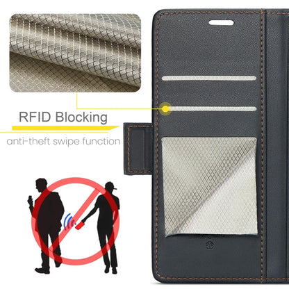 CASEME For Samsung Galaxy S26+ Case  023 Series RFID Blocking Glossy Stand Phone Cover - Black