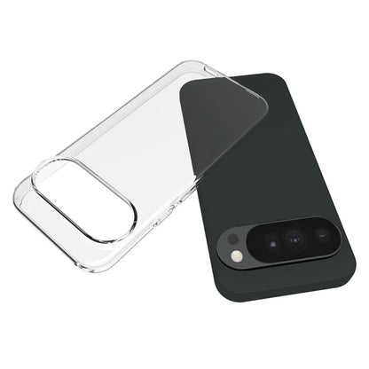 Til Google Pixel 11 Pro XL cover, vandmærkebestandigt TPU-telefonbagcover - Gennemsigtig