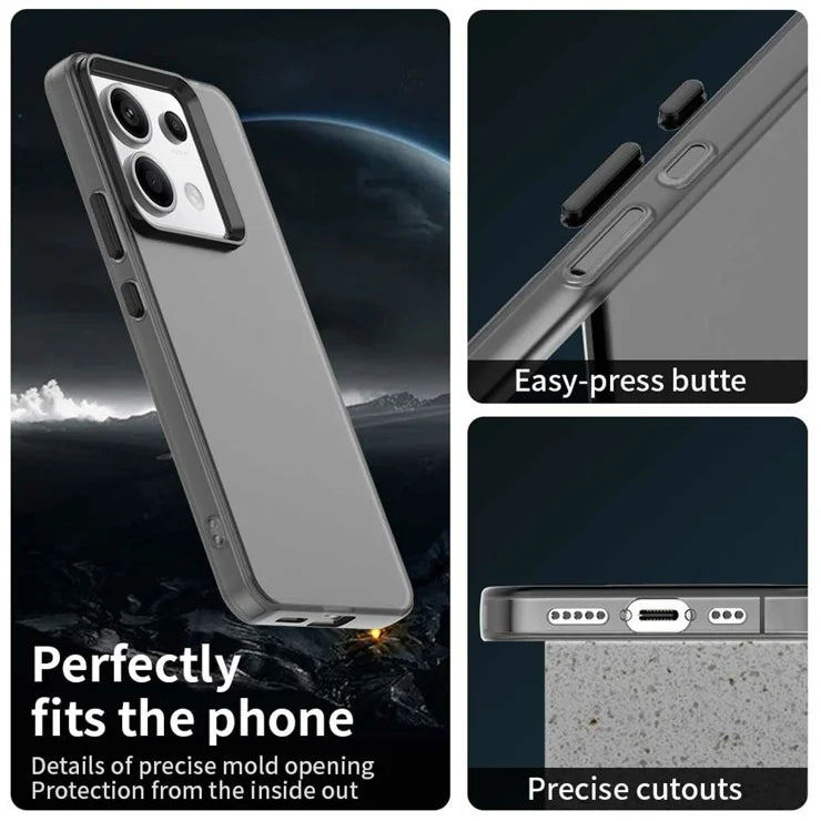 Xiaomi Redmi Note 13 Pro 5G / Poco X6 5G Telefon Bagcover - Sort
