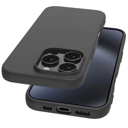 Til iPhone 16 Pro Max cover mat, ridsefast blødt TPU slankt telefoncover